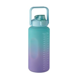 RPET waterfles 2000ml-Turkoois