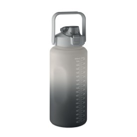 RPET waterfles 2000ml-Zwart
