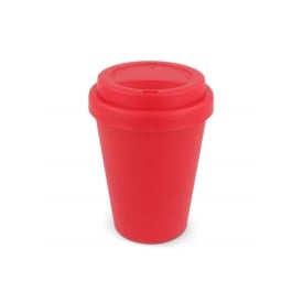 RPP koffiebeker effen kleuren 250ml-Rood