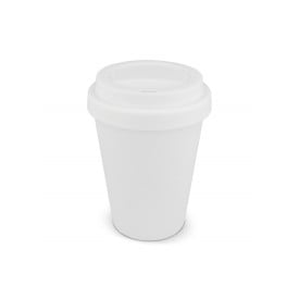 Koffiebeker 250ml - recycled PP - effen kleuren