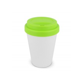 RPP Koffiebeker Wit 250ml-Wit / licht groen