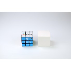 Rubik’s Cube 3x3 - in luxe wit doosje - spoed model