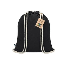 Rugzak Dykes Fairtrade-Zwart