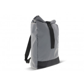 Reflecterende rolltop rugzak - polyester - steekgesp sluiting