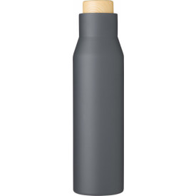 RVS dubbelwandige fles Christian-Grijs