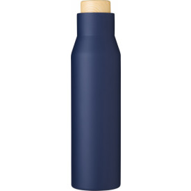 RVS dubbelwandige fles Christian-Navy