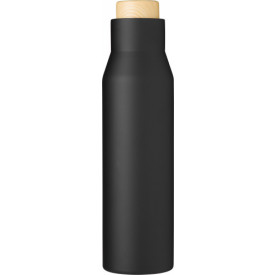 RVS dubbelwandige fles Christian-Zwart