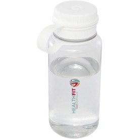 Ryder 900 ml RCS gecertificeerde RPET sportfles met multifunctioneel deksel -Wit