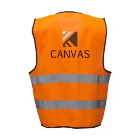 SafetyFirst veiligheidsvest - polyester - verstelbare klittenbandsluiting