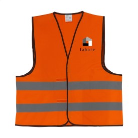 SafetyFirst veiligheidsvest - polyester - verstelbare klittenbandsluiting