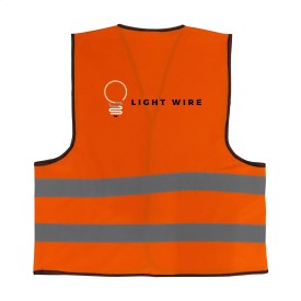 SafetyFirst veiligheidsvest - polyester - verstelbare klittenbandsluiting