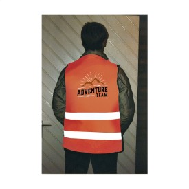 SafetyFirst veiligheidsvest - polyester - verstelbare klittenbandsluiting