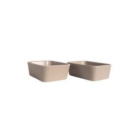 Sagaform Flora ovenschaal mini 2-delig-Beige