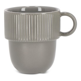 Sagaform Inka mok met oor 270ml-Grijs