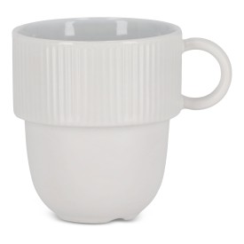 Sagaform Inka mok met oor 270ml-Wit