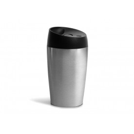 Sagaform Loke dubbelwandige mok 240ml-Zilver