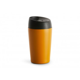 Sagaform Loke dubbelwandige mok gekleurde Coating 240ml-Terra