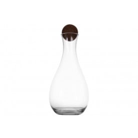 Sagaform Nature wijnkaraf 2L - glas - kurkstopper