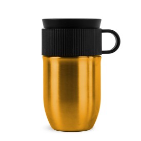 Sagaform Ted isolatie mok, 280ml lekvrij en vaatwasserbestendig-Goud