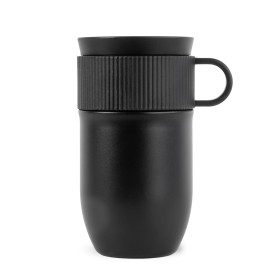 Sagaform Ted isolatie mok, 280ml lekvrij en vaatwasserbestendig-Zwart