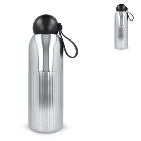 Sagaform Tekla stalen fles chroom (gerecycled) 500 ml