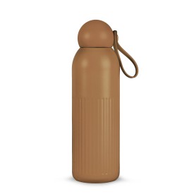 Sagaform Tekla stalen fles (gerecycled) 500 ml-Bruin