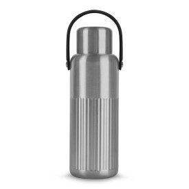 Sagaform Theo Thermosfles (gerecycled) 1 L-Zilver
