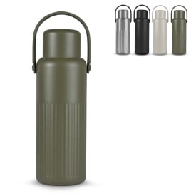 Sagaform Theo thermosfles 1 L - gerecycled RVS - dubbelwandig - vacuümgeïsoleerd