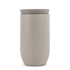 Sagaform Tova isolatie mok, 320 ml lekvrij en vaatwasserbestendig-Beige