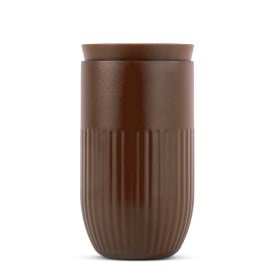 Sagaform Tova isolatie mok, 320 ml lekvrij en vaatwasserbestendig-Deep mauve
