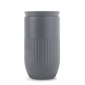 Sagaform Tova isolatie mok, 320 ml lekvrij en vaatwasserbestendig-Grijs