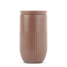 Sagaform Tova isolatie mok, 320 ml lekvrij en vaatwasserbestendig-Pastel rose