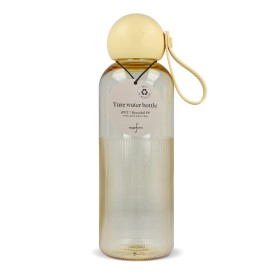 Sagaform Ture waterfles 600 ml-Transparant geel