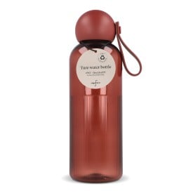 Sagaform Ture waterfles 600 ml-Transparant bordeaux