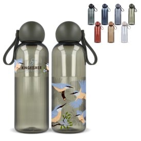 Sagaform Ture waterfles 600 ml - gerecycled materiaal - BPA-vrij - rond dop