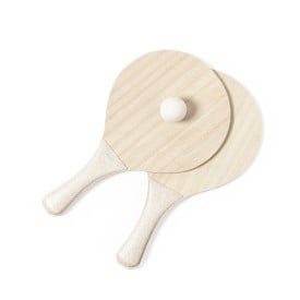 Saiker strand rackets - hout - tarwestro balletje