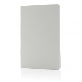 Salton luxe kraft papier notitieboek A5-Wit