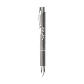 Metalen pen Sam glanzend-Antraciet