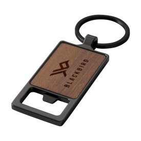 Sammy Flesopener sleutelhanger-Houtbruin