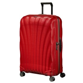 Samsonite C-Lite Spinner 75 Black-Chili red
