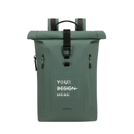 Samsonite Coatify Biz rolltop rugzak 23.5L - PU gecoat rPET polyester - 15.6" laptopvak - waterbestendig