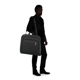 Samsonite Respark kledingtas - rPET polyester - drukknoopsluiting en haak - met kledinghanger