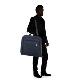 Samsonite Respark kledingtas - rPET polyester - drukknoopsluiting en haak - met kledinghanger