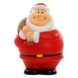 Bert® anti stress figuur - kerstman - 10 cm