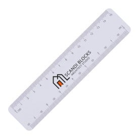 Schaal Liniaal 15 cm-Wit