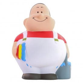 Bert® anti stress figuur - schilder - 10 cm