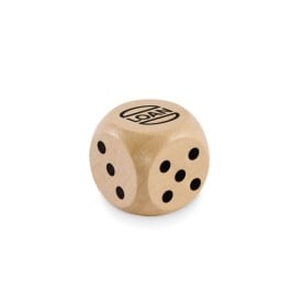 Schima FSC dobbelsteen - hout - diameter 3cm