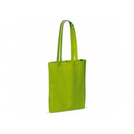 Schoudertas gekleurd katoen Oekotex 140g/m2-Licht groen