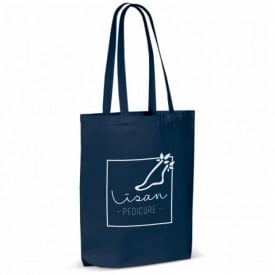Canvas shopper - canvas - 270g/m² - 42 x 43 x 12 cm - Oeko-tex - blokbodem