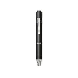 Schroevendraaierset in penvorm - aluminium - met lamp - 6 bitjes
